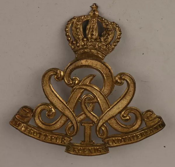 Prussian 7th Hussar Enlisted Busby Frontplate Visuel 1 principal